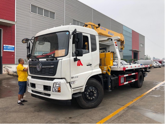 國六東風天錦帶吊黃牌清障車-5000